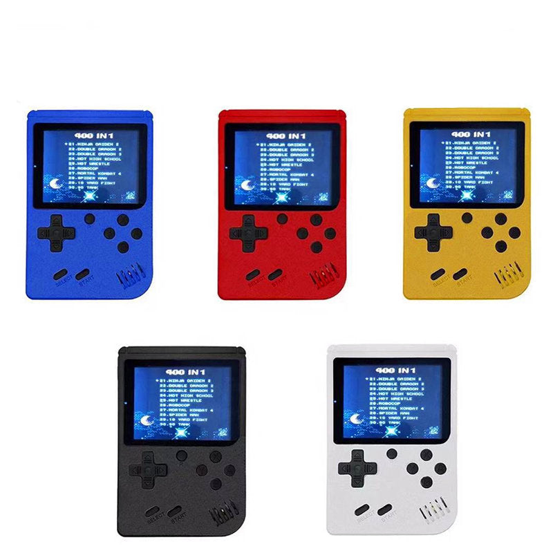Handheld game console 400 in one Sup retro macaron game console 500 doubles tetris game console