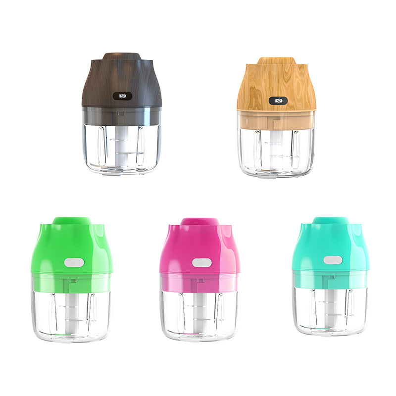 mini cooking machine USB charging wireless garlic machine garlic masher electric garlic chopper cutter