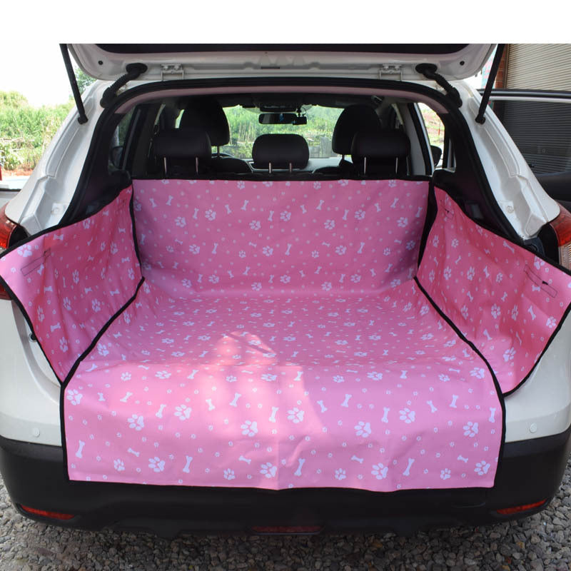 Amazon hot selling car pet mat trunk waterproof seat cushion dog supplies pet car mat dog mat