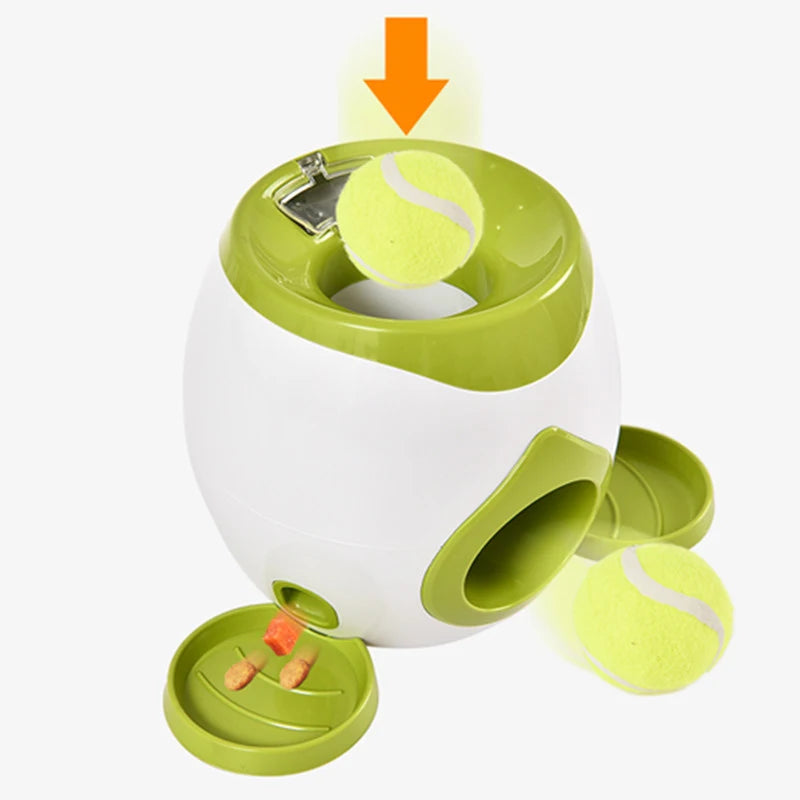 New Pets dogs accessories feeder Interesting things toys ball catapult Interactive dog toy tennis ball launcher machine games