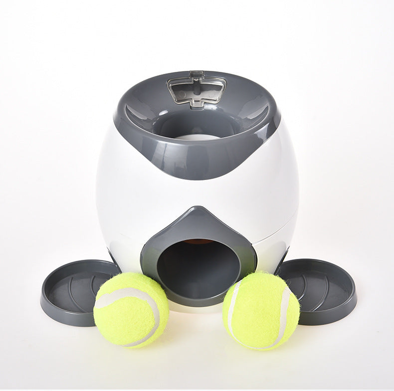 New Pets dogs accessories feeder Interesting things toys ball catapult Interactive dog toy tennis ball launcher machine games