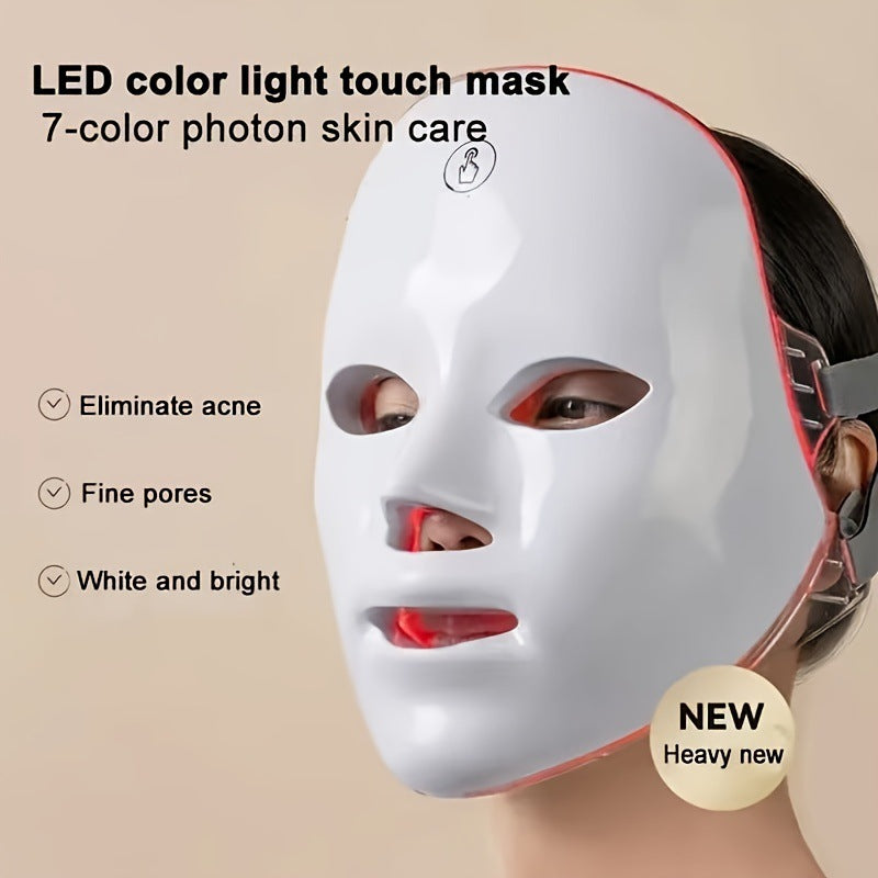 Photon skin rejuvenation instrument mask beauty instrument home facial mask instrument facial beauty salon special instrument color light
